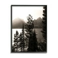 thumbnail image 1 of Stupell Industries Trees & Lake View Landscape Photography Black Framed Art Print Wall Art, 11 x 14, 1 of 9