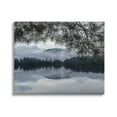 thumbnail image 1 of Stupell Industries Trees Surrounding Hazy Mountainous Landscape Lake Coastal Photography Gallery-Wrapped Canvas Print Wall Art, 48 x 36, Design by Kelly Sinclair, 1 of 5
