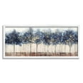 thumbnail image 1 of Stupell Industries Trees with Modern Splash Nature Painting White Framed Art Print Wall Art, 24 x 10, 1 of 8