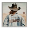 thumbnail image 1 of Stupell Industries Southwestern Trendy Cowgirl in Desert Gray Framed Giclee Art, 24 x 24, by Amanda Greenwood, 1 of 8