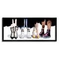 thumbnail image 1 of Stupell Industries Trendy Fashion Shoes People Beauty & Fashion Painting Black Framed Art Print Wall Art, 1 of 7