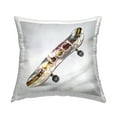 thumbnail image 1 of Stupell Industries Trendy Fashion Skateboard Square Decorative Printed Throw Pillow, 18 x 18,, 1 of 6