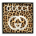 thumbnail image 1 of Stupell Industries Trendy Glam Leopard Spots Beauty & Fashion Painting Black Framed Art Print Wall Art, 12 x 12, 1 of 9