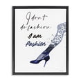 thumbnail image 1 of Stupell Industries Southwestern Trendy I Am Fashion Black Floating Frame Canvas Art, 17 x 21, by Svetlana Aleynikova, 1 of 8