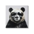 thumbnail image 1 of Stupell Industries Trendy Panda in Glasses Animals & Insects Painting Gallery Wrapped Canvas Art Print Wall Art, 24 x 24, 1 of 8