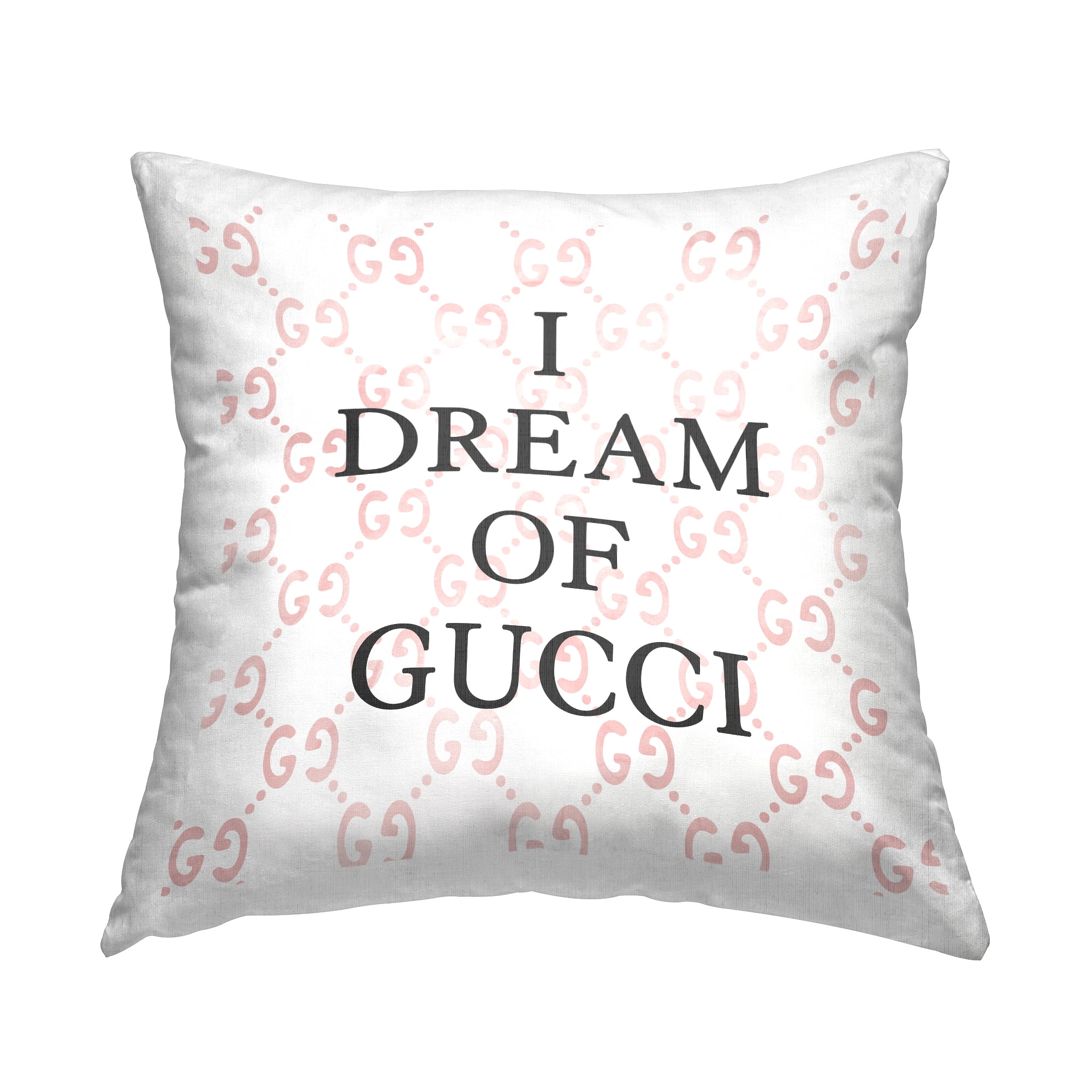 Stupell Industries Trendy Upscale Fashion Brand Glam Phrase Design by Daphne Polselli Throw Pillow
