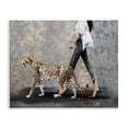 thumbnail image 1 of Stupell Industries Eclectic Trendy Woman with Leopard Canvas Art, 30 x 24, by Svetlana Aleynikova, 1 of 8