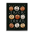 thumbnail image 1 of Stupell Industries Trick Or Treat Jack-o-Lanterns Graphic Art Black Framed Art Print Wall Art, Design by Elizabeth Tyndall, 1 of 7