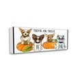 thumbnail image 1 of Stupell Industries Trick or Treat Festive Pet Dogs Halloween Outfits, 13 x 30, Designed by Sherri Buck Baldwin, 1 of 1