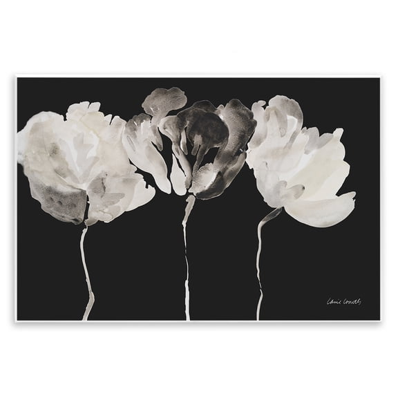 Stupell Industries Trio In Light On Black Wall Plaque Art, design by Lanie Loreth