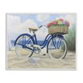 thumbnail image 1 of Stupell Industries Tropical Beach Bike with Flower Basket White Framed Giclee Art, 20 x 16, by James Wiens, 1 of 7