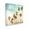 thumbnail image 1 of Stupell Industries Tropical Beach Palm Trees Blue Green Sky Canvas Wall Art by Devon Davis, 1 of 6