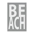 thumbnail image 1 of Stupell Industries Tropical Beach Word on Grey Canvas Art, 16 x 24, by Jamie MacDowell, 1 of 8
