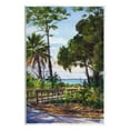 thumbnail image 1 of Stupell Industries Tropical Boardwalk Landscape Nature Painting Unframed Art Print Wall Art, 10 x 15, 1 of 6