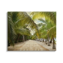 Stupell Industries Tropical Boardwalk Path Landscape Photography Gallery Wrapped Canvas Art Print Wall Art, 20 x 16