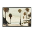 thumbnail image 1 of Stupell Industries Coastal Tropical Café Del Mar Black Framed Giclee Art, 18 x 12, by Noah Bay, 1 of 8