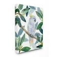 thumbnail image 1 of Stupell Industries Tropical Cockatoo Bird Greenery Branches Canvas Wall Art Design by Annie Warren, 30" x 40", 1 of 4