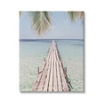 thumbnail image 1 of Stupell Industries Tropical Dock on Beach Nature Photography Gallery Wrapped Canvas Print Wall Art, 30 x 40, 1 of 7