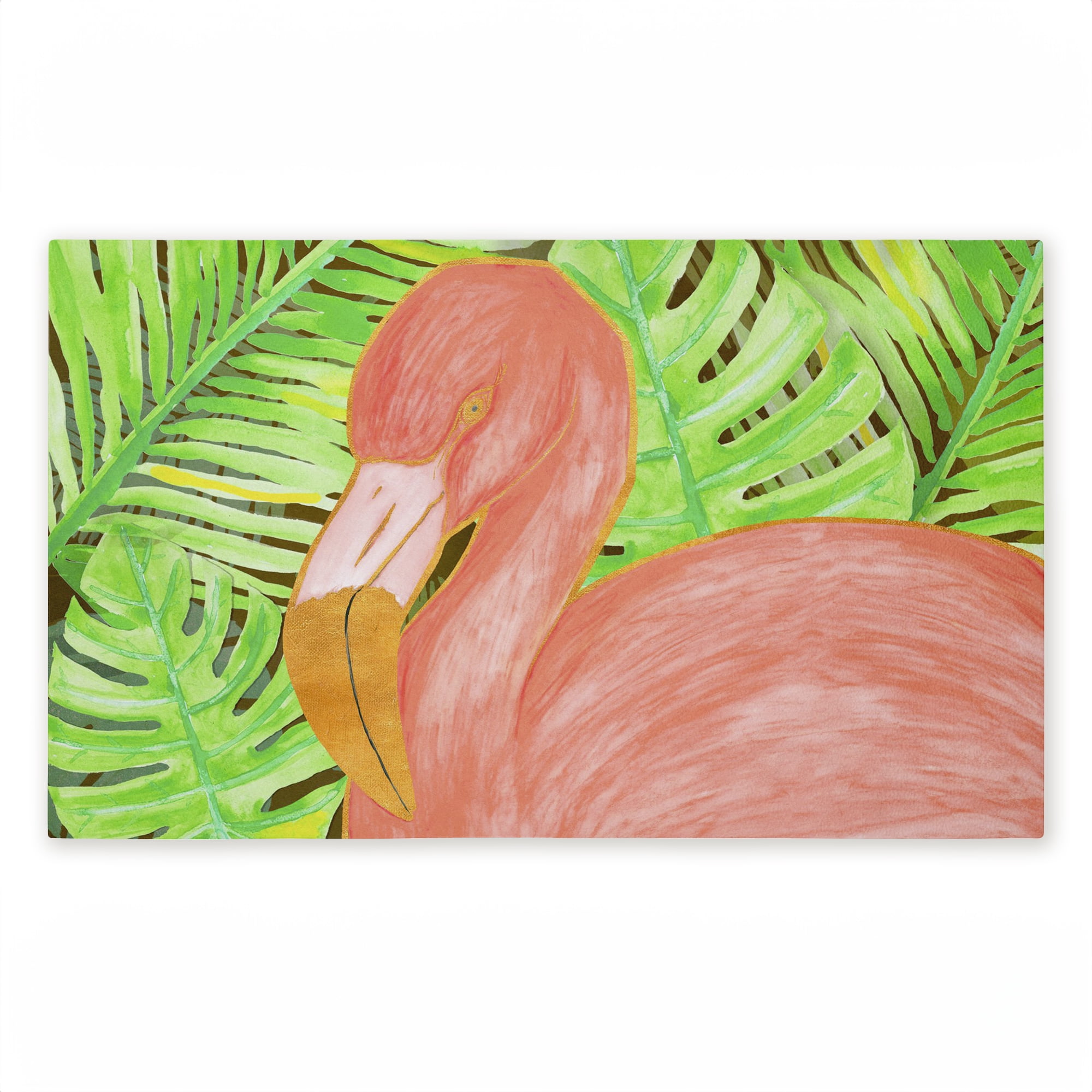 Stupell Industries Tropical Flamingo Fauna Printed Outdoor Door Floor Mat, design by SunDance Group LLC
