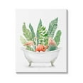 thumbnail image 1 of Stupell Industries Tropical Flamingoes Bathtub Plants Graphic Art Gallery Wrapped Canvas Print Wall Art, Design by Ziwei Li, 1 of 2