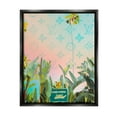 thumbnail image 1 of Stupell Industries Tropical Glam Hotel Nature Painting Black Floater Framed Art Print Wall Art, 17 x 21, 1 of 10