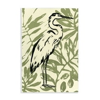 Stupell Industries Tropical Leaves & Bird Animals & Insects Painting Unframed Art Print Wall Art, 10 x 15