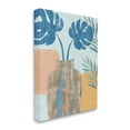 thumbnail image 1 of Stupell Industries Tropical Monstera Western Abstract Orange Blue,36 x 48,Designed by Flora Kouta, 1 of 6