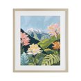 thumbnail image 1 of Stupell Industries Contemporary Tropical Mountain Landscape Birch Framed Print Under Glass, 13 x 16, by The Prints Vibe, 1 of 8