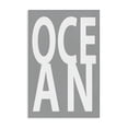 thumbnail image 1 of Stupell Industries Tropical Ocean Word on Grey Canvas Art, 24 x 36, by Jamie MacDowell, 1 of 8
