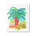 thumbnail image 1 of Stupell Industries Tropical Palm Plant Leaves Whimsical Summer Botanicals Graphic Art Gallery Wrapped Canvas Print Wall Art, Design by unknown, 1 of 5