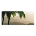 thumbnail image 1 of Stupell Industries Tropical Palm Tree Overlooking Sunlit Mountain Valley , 40 x 17, Design by Dennis Frates, 1 of 5