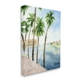 thumbnail image 1 of Stupell Industries Tropical Palms Along the River Edge Landscape Canvas Wall Art, 24 x 30, Design by Melissa Hyatt LLC, 1 of 6