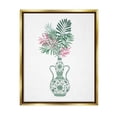 thumbnail image 1 of Stupell Industries Tropical Palms Ornate Vase Graphic Art Metallic Gold Floating Framed Canvas Print Wall Art, Design by Ziwei Li, 1 of 8