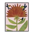 thumbnail image 1 of Stupell Industries Eclectic Tropical Plant & Toucans Black Framed Giclee Art, 24 x 30, by Kay Widdowson, 1 of 8