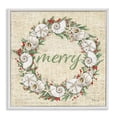 thumbnail image 1 of Stupell Industries Tropical Shells & Holly Merry White Framed Giclee Art, 12 x 12, by Paul Brent, 1 of 8