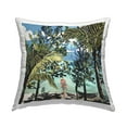thumbnail image 1 of Stupell Industries Tropical Summer Beach Couple Square Decorative Printed Throw Pillow, 18 x 18, 1 of 6