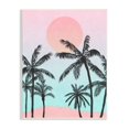 thumbnail image 1 of Stupell Industries Tropical Sunrise Sunset Beach Palm Trees Silhouette Collage , 13 x 19, Design by Nina Blue, 1 of 5