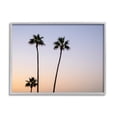thumbnail image 1 of Stupell Industries Tropical Tall Palm Trees Sunrise Sunset Photography , 30 x 24, Design by Kathy Mansfield, 1 of 5