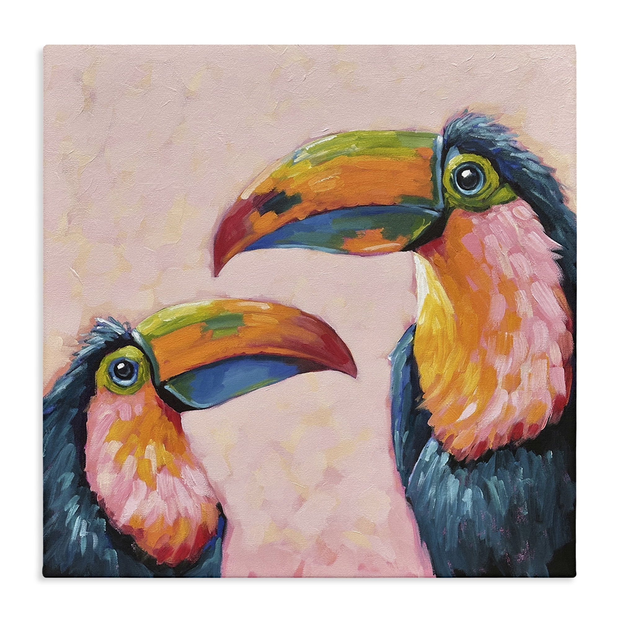 Stupell Industries Tropical Toucan Paradise Canvas Wall Art, design by Lucia Stewart
