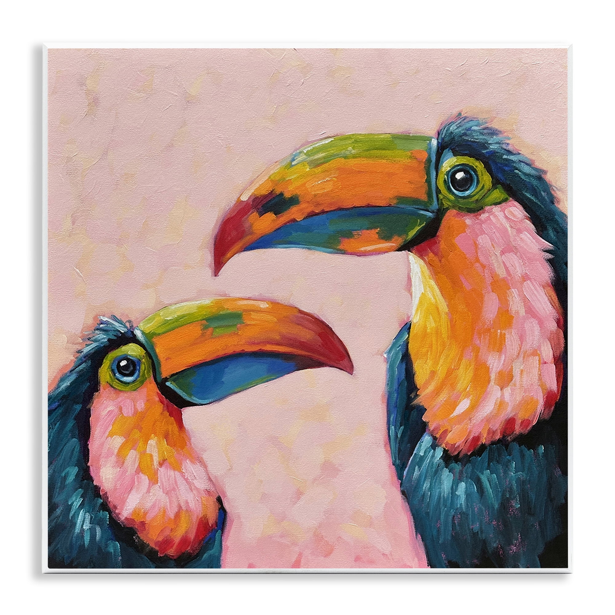 Stupell Industries Tropical Toucan Paradise Wall Plaque Art, design by Lucia Stewart