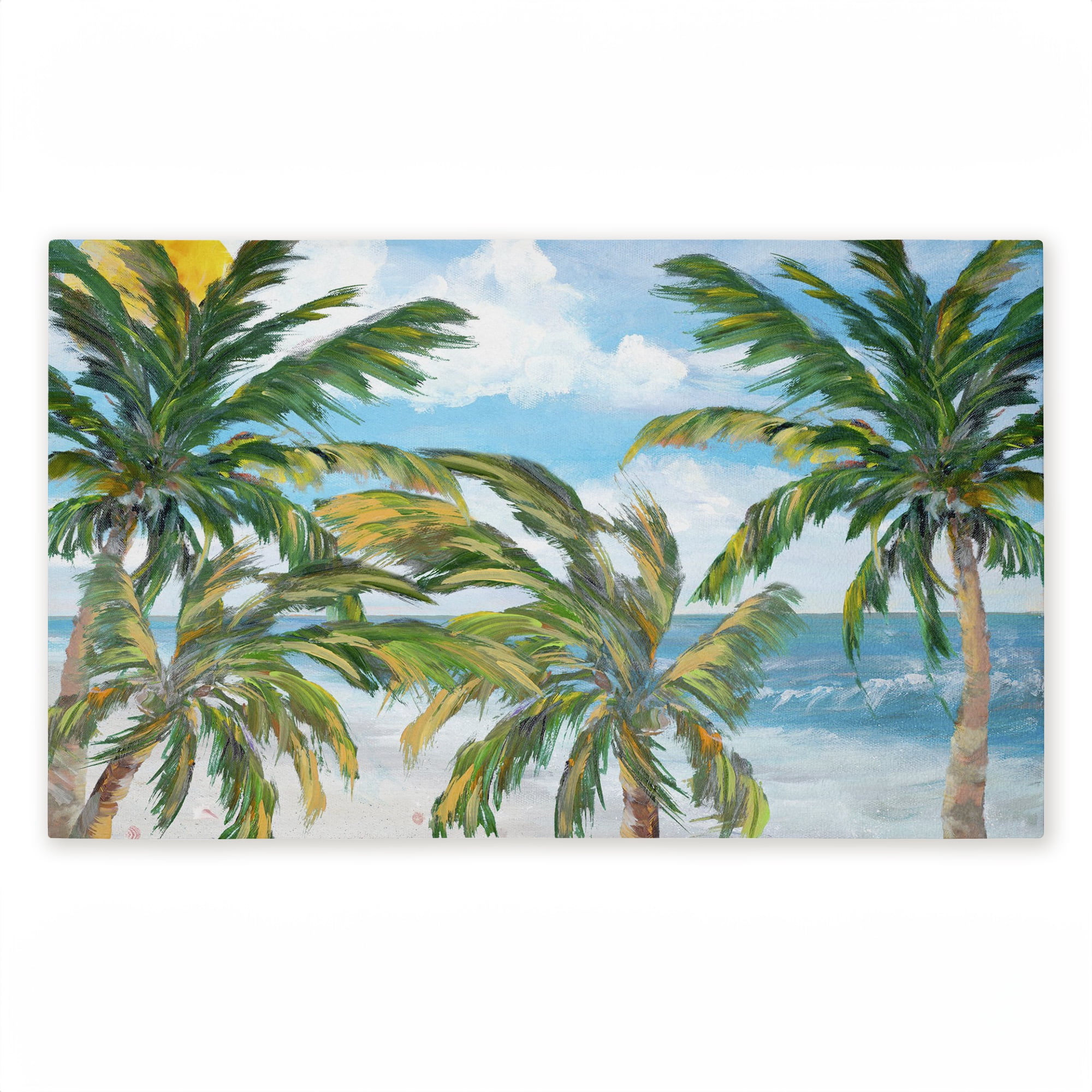 Stupell Industries Tropical Trees Paradise Printed Outdoor Door Floor Mat, design by Julie DeRice