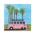 thumbnail image 1 of Stupell Industries Tropical Vacation Minibus Transportation Painting Gallery Wrapped Canvas Print Wall Art, 24 x 24, 1 of 8