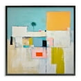 thumbnail image 1 of Stupell Industries Tropical Villa Abstraction Abstract Painting Black Framed Art Print Wall Art, 12 x 12, 1 of 10