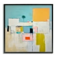 thumbnail image 1 of Stupell Industries Tropical Villa Abstraction Abstract Painting Gray Framed Art Print Wall Art, 12 x 12, 1 of 10