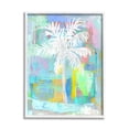 thumbnail image 1 of Stupell Industries Tropical White Palm Tree Vivid Brushstrokes Abstract Design Framed Wall Art, 16 x 20, Design by Kristen Dew, 1 of 7