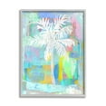 thumbnail image 1 of Stupell Industries Tropical White Palm Tree Vivid Brushstrokes Abstract Design Framed Wall Art, 16 x 20, Design by Kristen Dew, 1 of 7