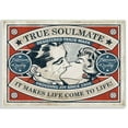 thumbnail image 1 of Stupell Industries True Soulmate Vintage Comic Book Design Wall Plaque by Ester Kay, 1 of 5