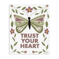 thumbnail image 1 of Stupell Industries Traditional Trust Your Heart Symmetrical Canvas Art, 16 x 20, by Susan Ball, 1 of 8