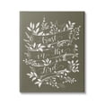 thumbnail image 1 of Stupell Industries Trust in The Lord Vintage Ribbon Botanical Foliage Pattern,24 x 30, Design by Imperfect Dust, 1 of 7