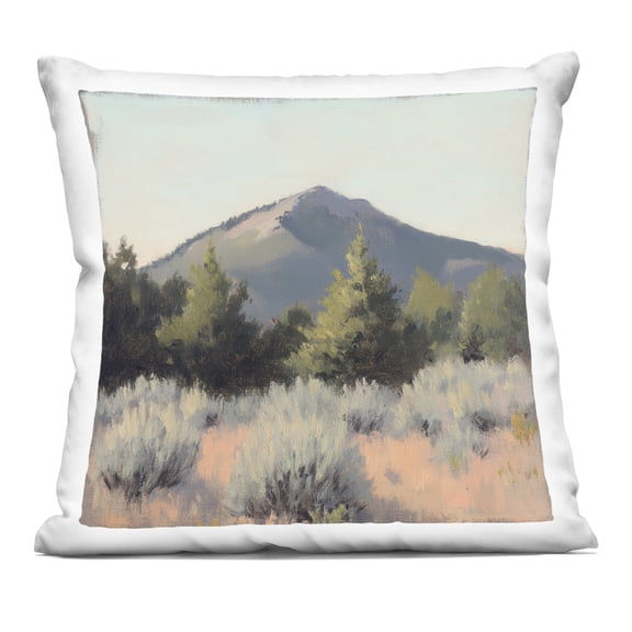 Stupell Industries Tucson Mountain Landscape Decorative Printed Throw Pillow, design by Petal Prints Design